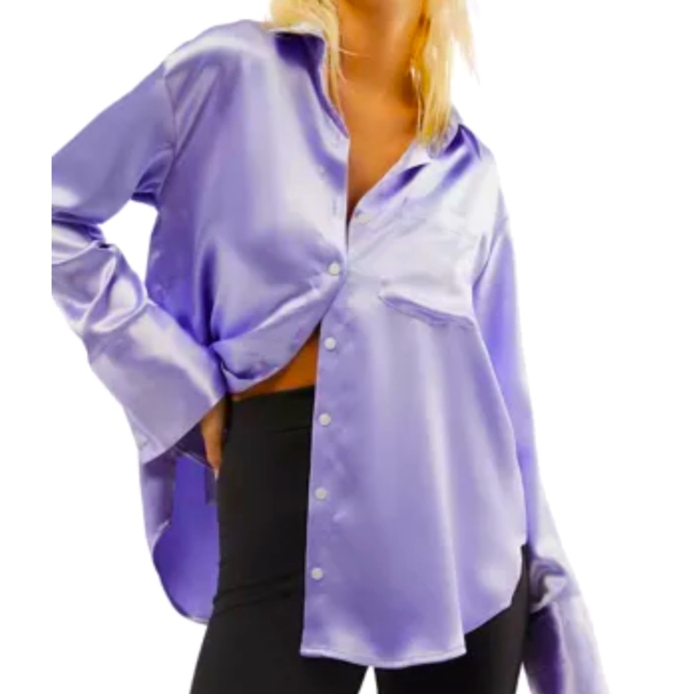 Shooting for the Moon FREE PEOPLE IN Heavenly Lavender NEW NEVER WORN!! 💜💜